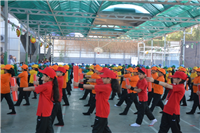 Grade 2 & 3 Drill with fans