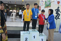 Winners of 50 Meters Race