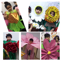 Nursery Fancy dress competition-Flowers-2018