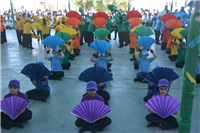 Grade 2 & 3 Drill with fans