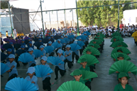 Grade 2 & 3 Drill with fans